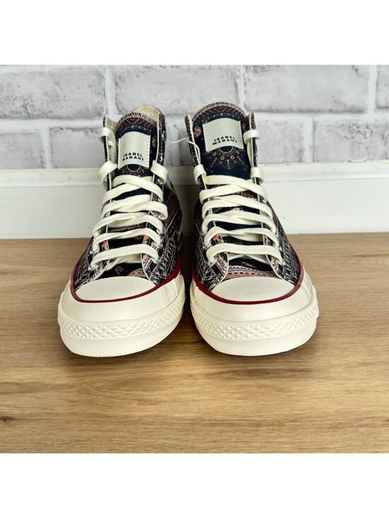 ⭐Converse x Isabel Marant Chuck 70 Hi Sz 9 Men\'s Shoes Black Vanilla Ice A14800C main image 9